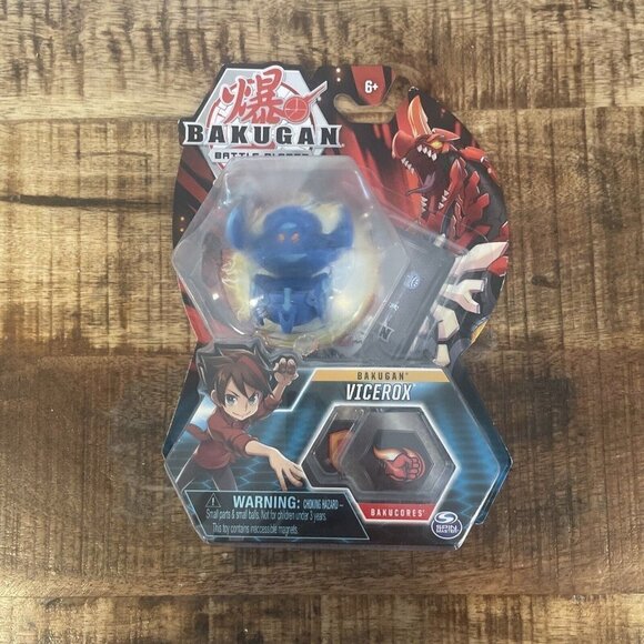 Bakugan Battle Planet Vicerox Bakucores Card Figure 2” - Picture 2 of 7